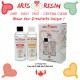 Arts Resin Kit 8 oz / 0.236 ml / 0.260 kg Canadian Brand